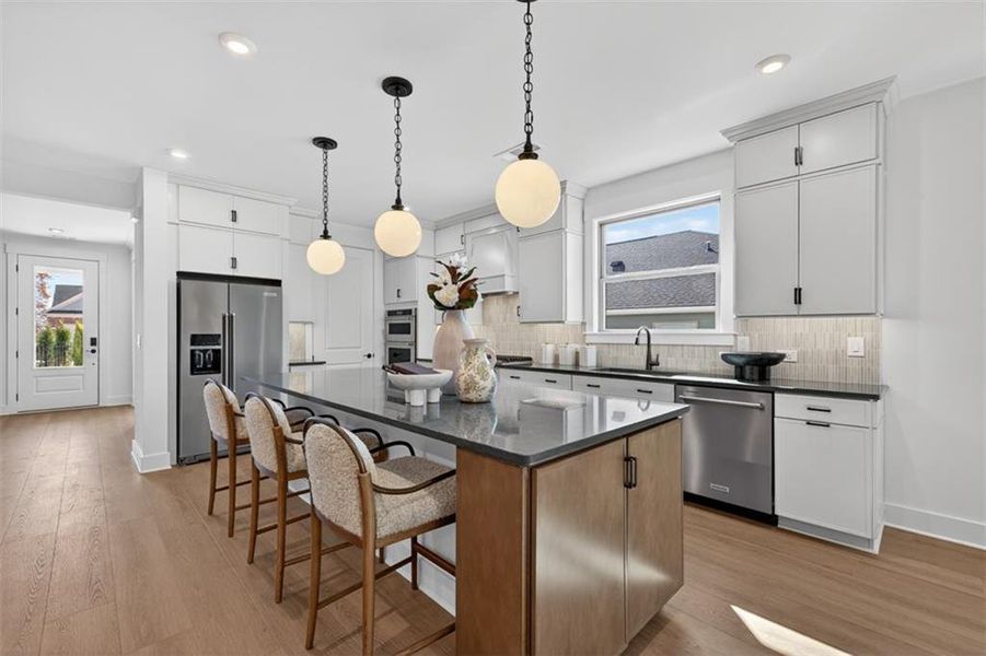 Furnished interior view inside a new home in Del Webb Chateau Elan, Hoschton (Image 10).