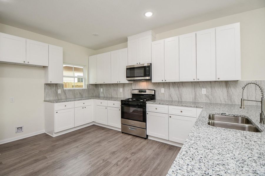 Furnished interior view inside a new home in , Houston (Image 3). Furnished interior view inside a new home in , Houston (Image 3).