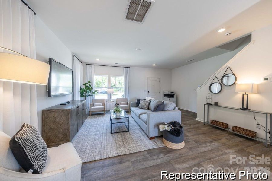 Furnished interior view inside a new home in , Concord (Image 4).