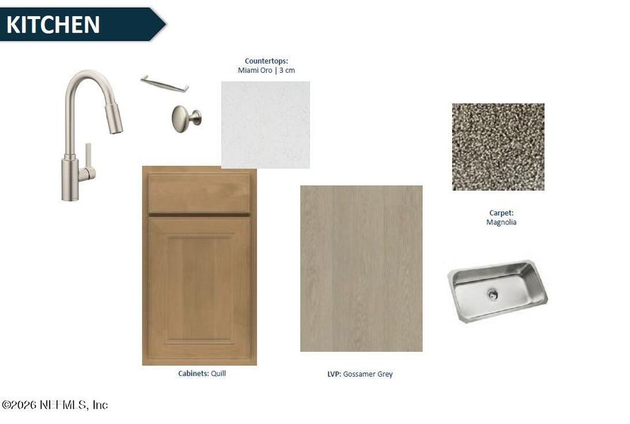 Sample of building materials used in homes in Murray Farms, Middleburg (Image 30).