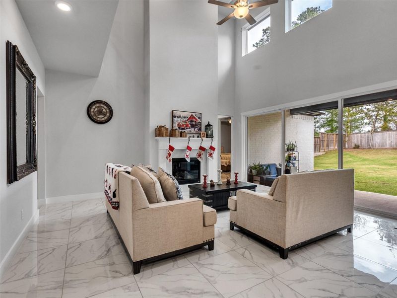Furnished interior view inside a new home in , Conroe (Image 36). Furnished interior view inside a new home in , Conroe (Image 36).