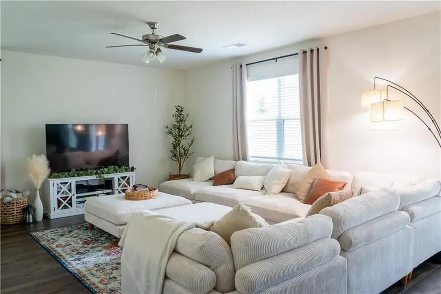 Furnished interior view inside a new home in Summerwind, Dacula (Image 13).