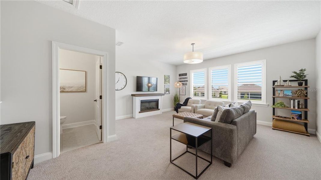 Furnished interior view inside a new home in , St. Augustine (Image 65).