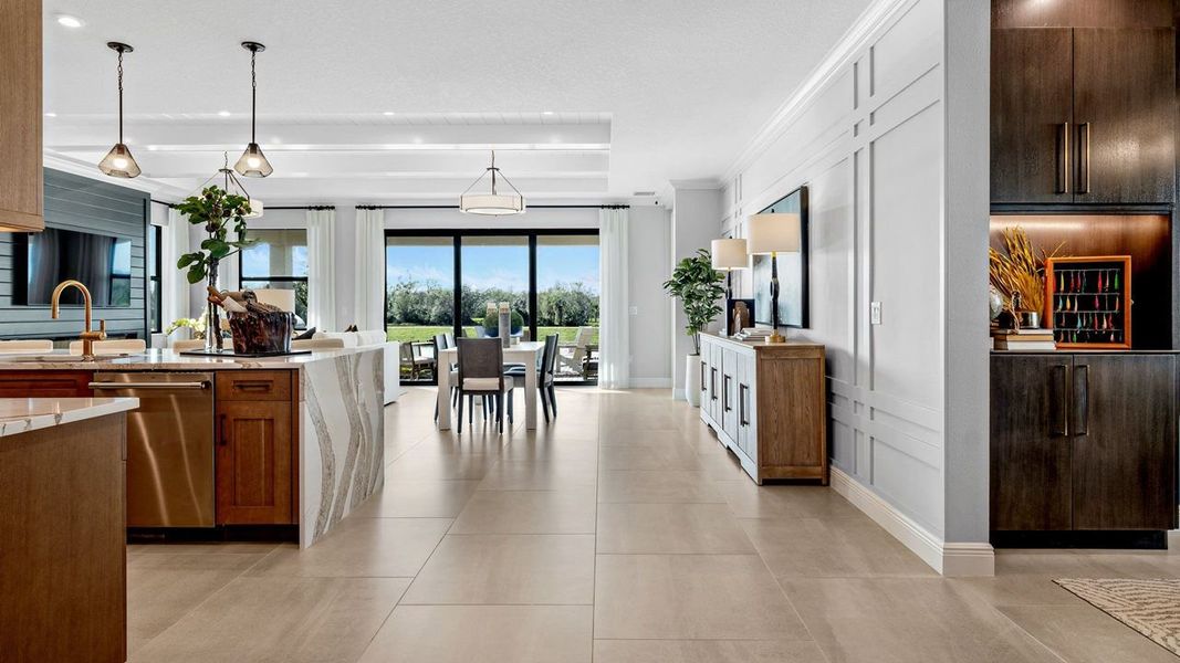 Great Room Foyer - Model shown is from sister community
