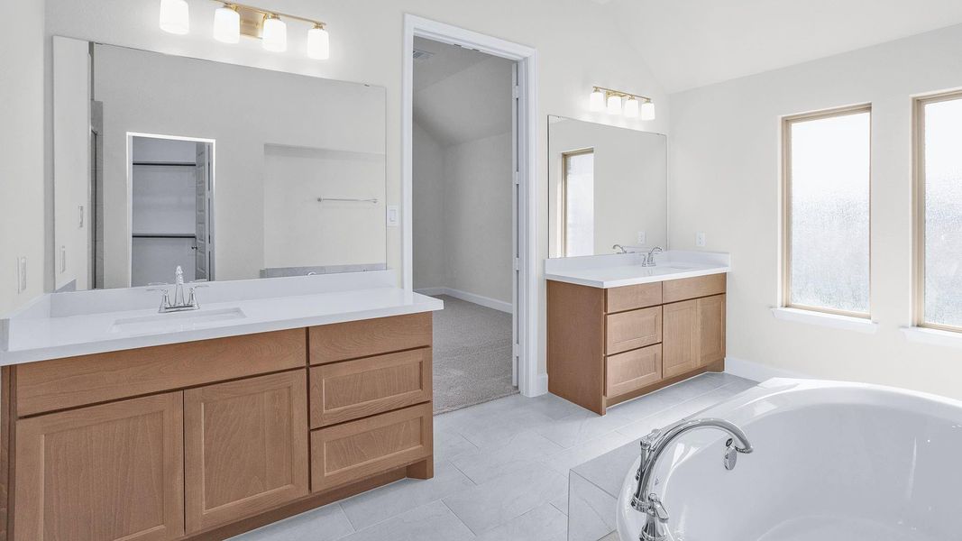 Furnished interior view inside a new home in Kresston 50', Magnolia (Image 6). Furnished interior view inside a new home in Kresston 50', Magnolia (Image 6).