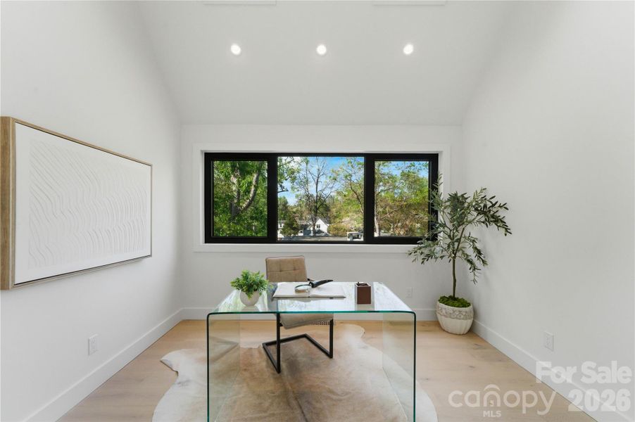 Furnished interior view inside a new home in , Charlotte (Image 8).