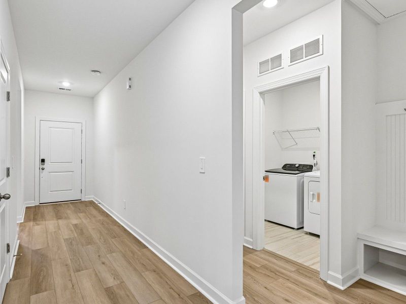 Spacious, unfurnished interior of a new home in Harper Landing, Stanley (Image 10). Spacious, unfurnished interior of a new home in Harper Landing, Stanley (Image 10).