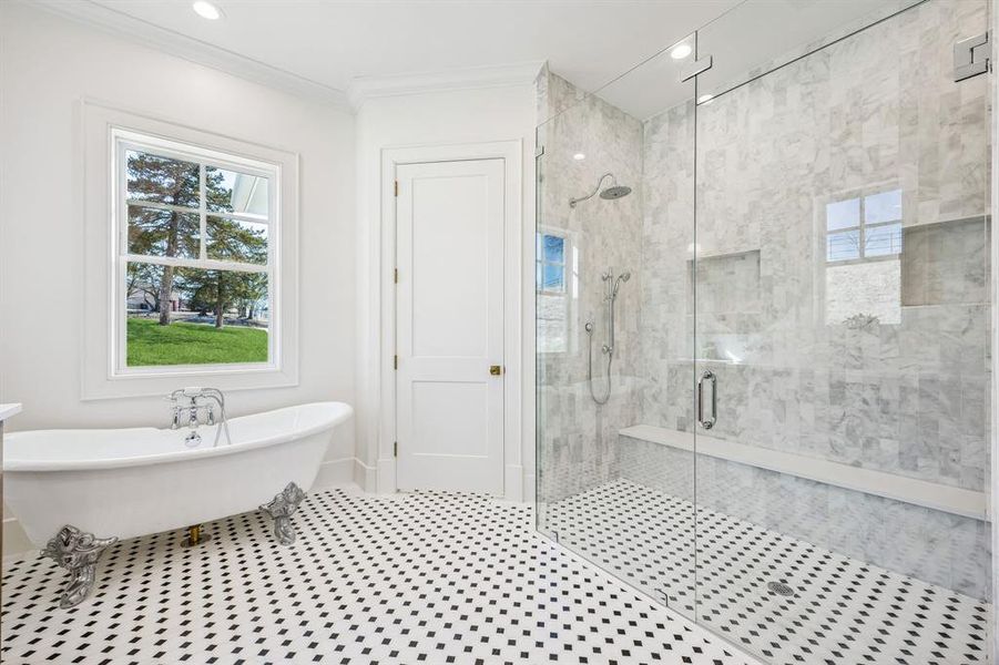 Furnished interior view inside a new home in , Anna (Image 34).