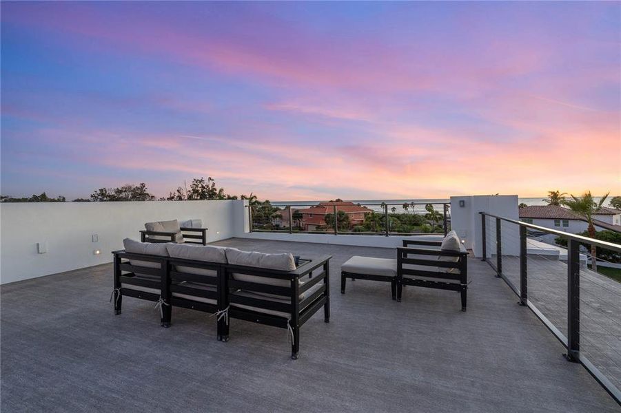 Exterior details and patio area of a home in , Longboat Key (Image 44). Exterior details and patio area of a home in , Longboat Key (Image 44).