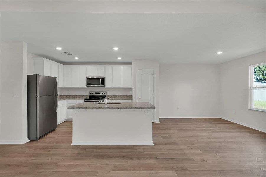 Furnished interior view inside a new home in , Ocala (Image 3).