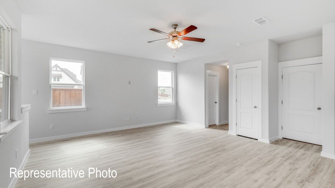 Furnished interior view inside a new home in Walden Pond, Forney (Image 7).