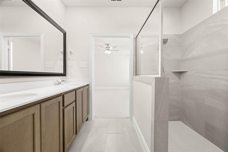 Furnished interior view inside a new home in , Midlothian (Image 17). Furnished interior view inside a new home in , Midlothian (Image 17).