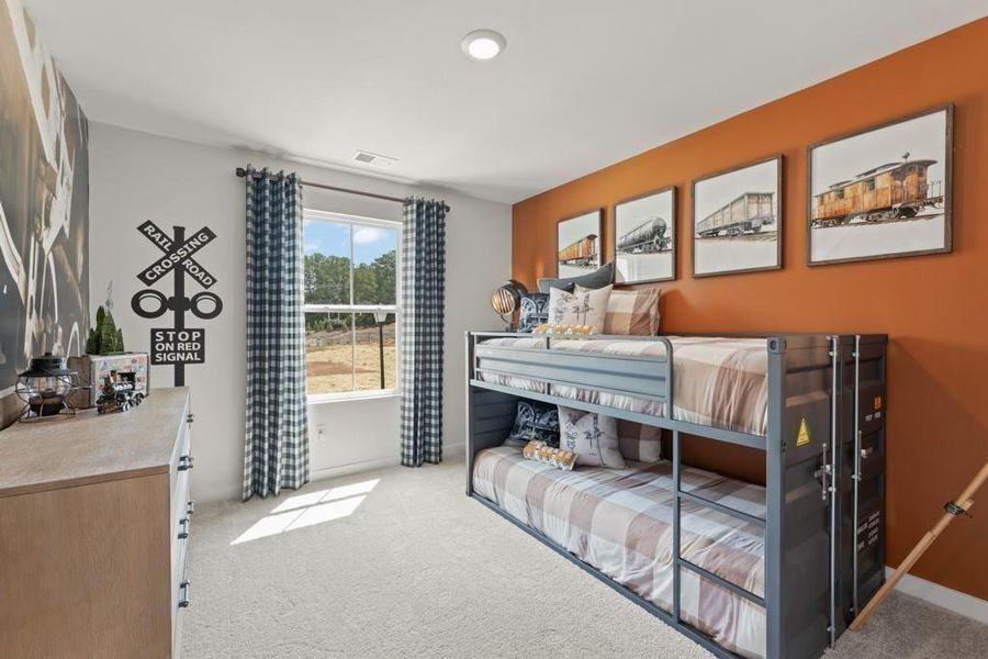 Furnished interior view inside a new home in Union Heights, Flowery Branch (Image 19). Furnished interior view inside a new home in Union Heights, Flowery Branch (Image 19).