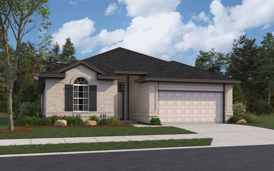 Rendering of floor plan. Colors and features may differ from shown representation.