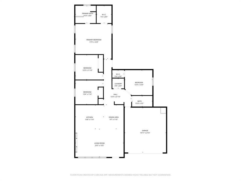 2D floor plan layout of this home in , Dallas, TX (Image 3).