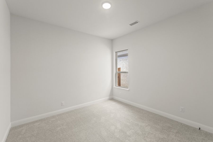 Representative unfurnished interior of a home built from the Crockett by Windsor Homes in Anna Town Square, Anna (Image 30).