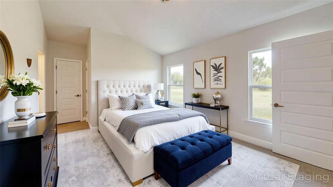 Furnished interior view inside a new home in , Bell (Image 6).