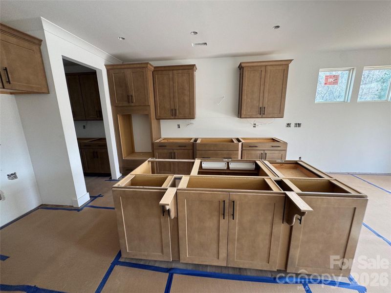 Construction progress on Homesite 406