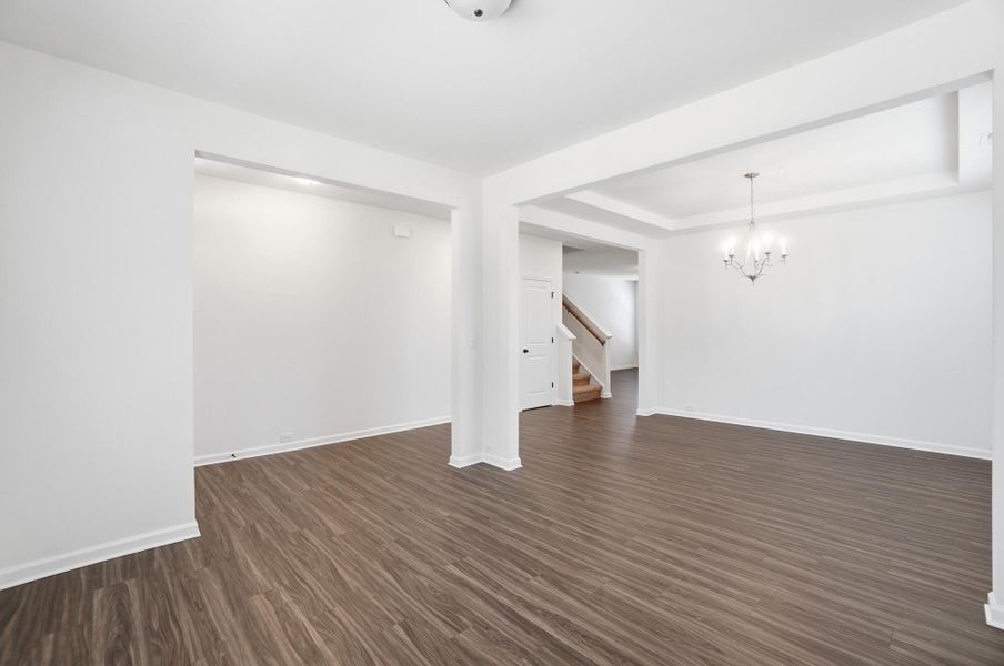 Spacious, unfurnished interior of a new home in Ashton Park, Monroe (Image 14). Spacious, unfurnished interior of a new home in Ashton Park, Monroe (Image 14).