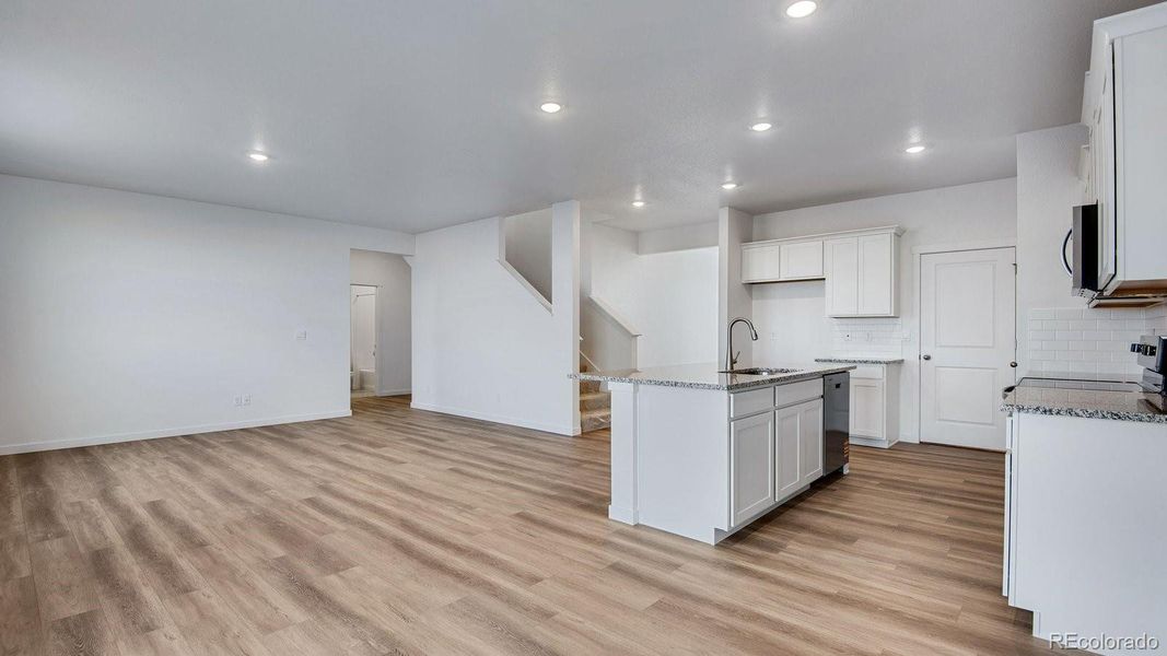 Furnished interior view inside a new home in Spring Valley Ranch, Elizabeth (Image 11).