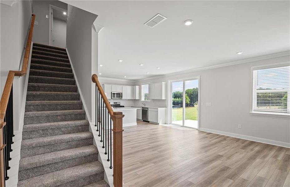 Spacious, unfurnished interior of a new home in Overland, Locust Grove (Image 15).