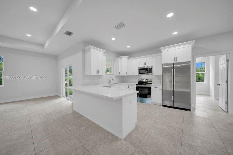 Furnished interior view inside a new home in , Lehigh Acres (Image 17).