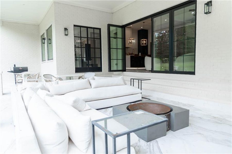 Furnished interior view inside a new home in , Stockbridge (Image 56).