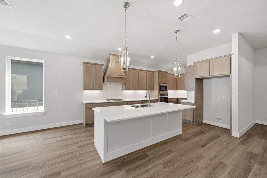 Furnished interior view inside a new home in Chambers Creek, Willis (Image 29).