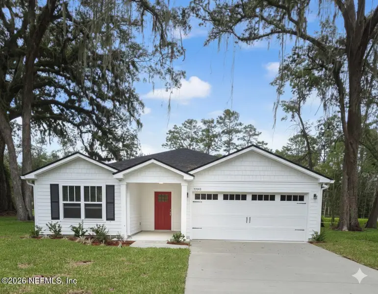 Front exterior of a new home in , Jacksonville, FL, highlighting curb appeal (Image 1). Front exterior of a new home in , Jacksonville, FL, highlighting curb appeal (Image 1).
