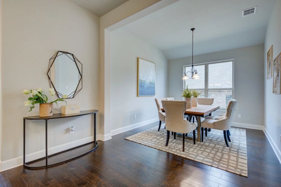 Representative furnished interior of a home built from the Carmen by Ashton Woods in Megan's Landing 70's, Castroville (Image 14).