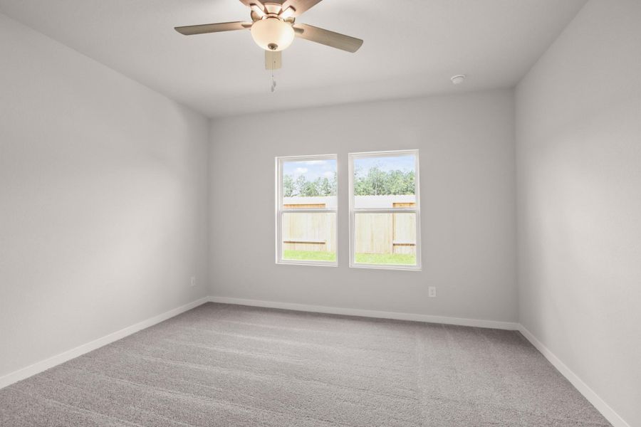 Spacious, unfurnished interior of a new home in Crockett Meadows, Cut and Shoot (Image 19).