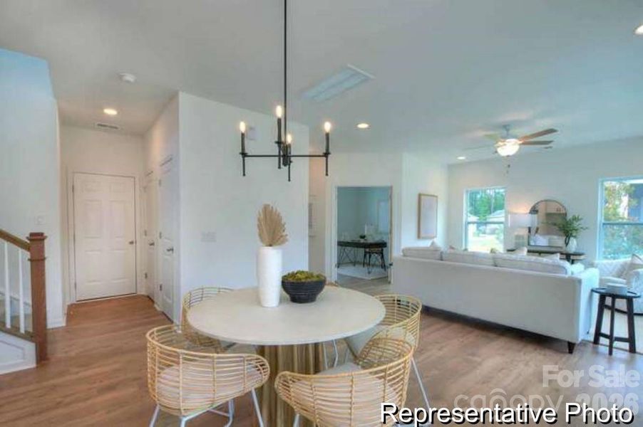 Furnished interior view inside a new home in Kensington, China Grove (Image 8).