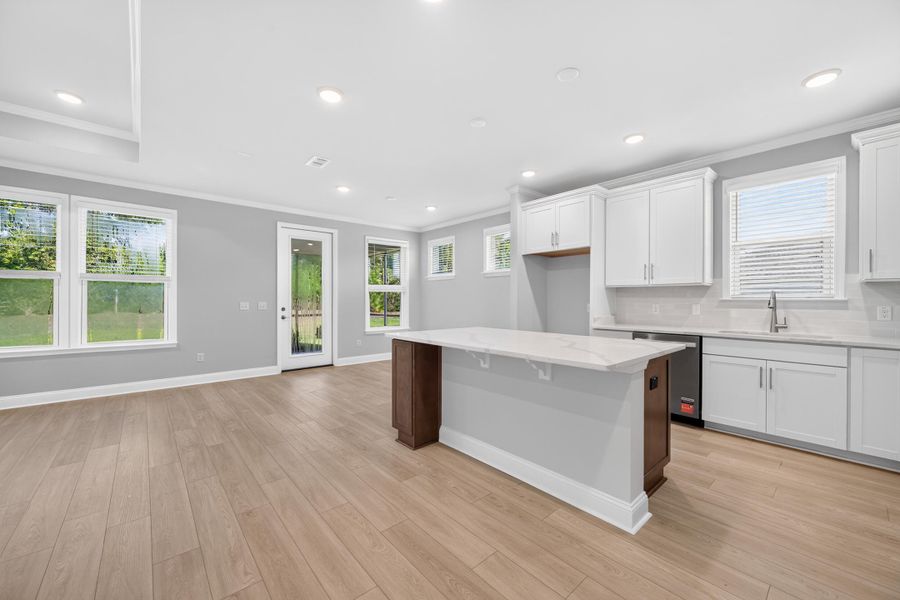 Furnished interior view inside a new home in Del Webb Charleston at Nexton, Summerville (Image 8).