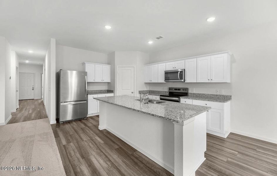 Furnished interior view inside a new home in , Jacksonville (Image 4).