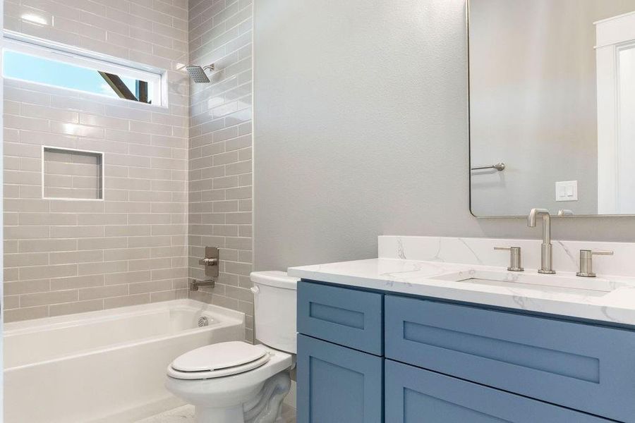 Furnished interior view inside a new home in , Granbury (Image 10).