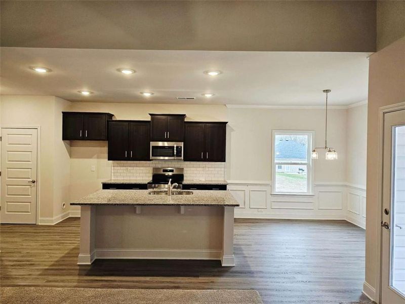 Furnished interior view inside a new home in Scarlett Place, Bowdon (Image 4).