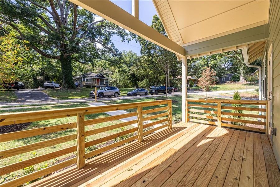 Exterior details and patio area of a home in , Atlanta (Image 22).