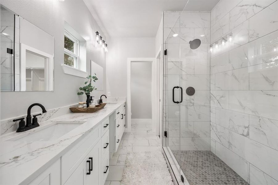 Furnished interior view inside a new home in , Dallas (Image 5).