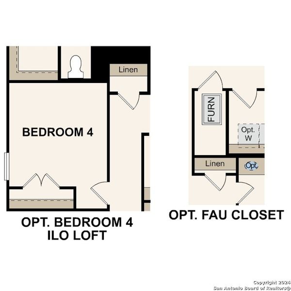 2D floor plan layout of this home in Senna, Leon Valley, TX (Image 4).
