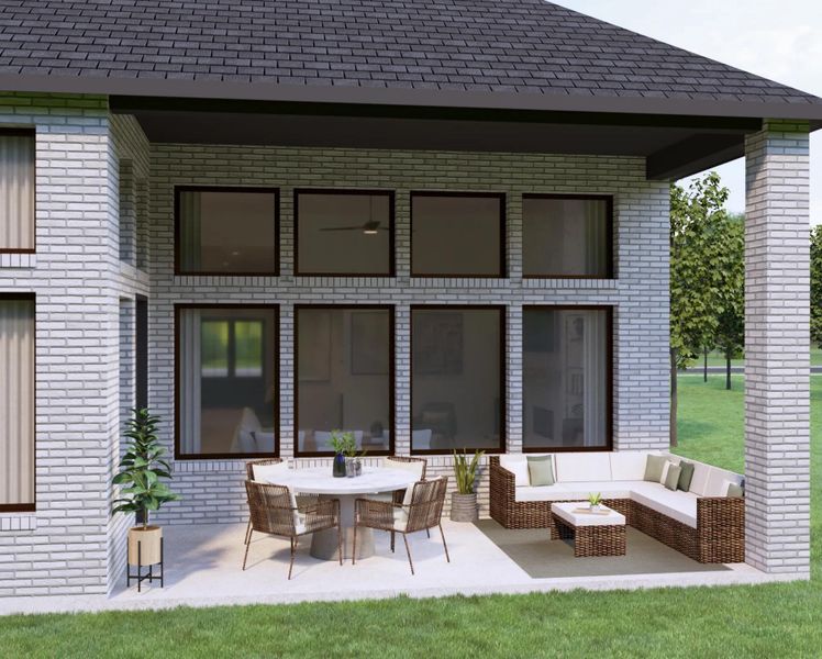 Memphis Outdoor Living Area