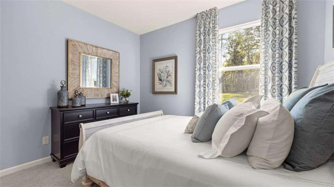 Furnished interior view inside a new home in Jackson Landing, Jefferson (Image 44). Furnished interior view inside a new home in Jackson Landing, Jefferson (Image 44).