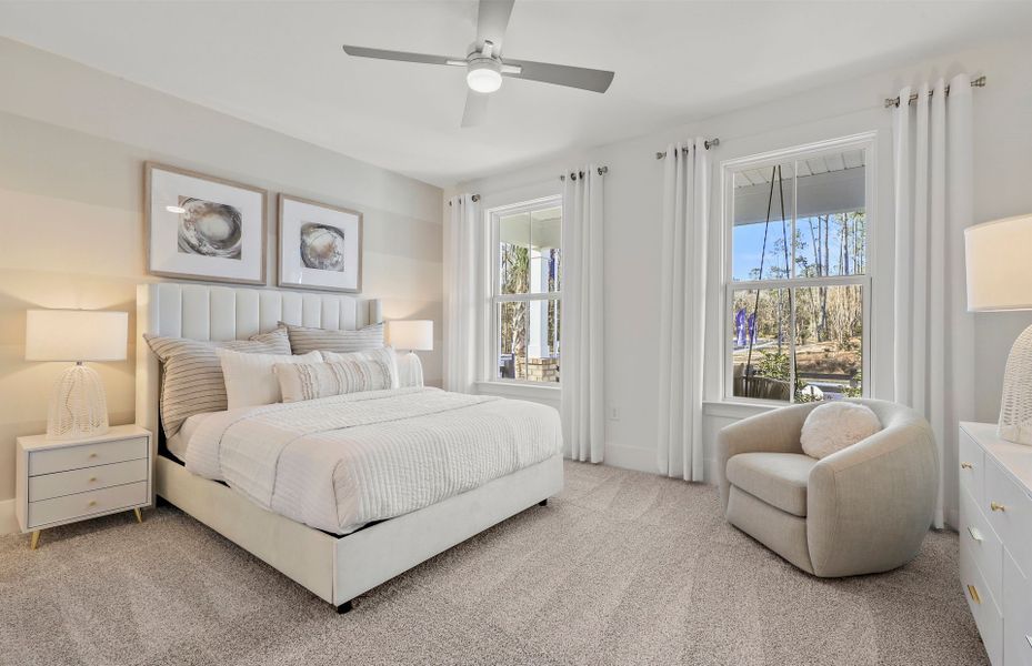 Furnished interior view inside a new home in Waterways, Richmond Hill (Image 7).
