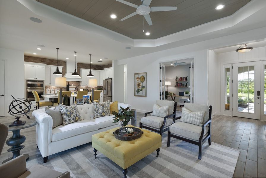 Furnished interior view inside a new home in Grand Palm, Venice (Image 12).