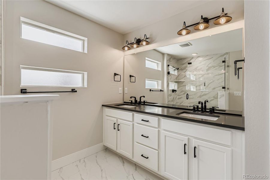 Primary bathroom Primary bathroom