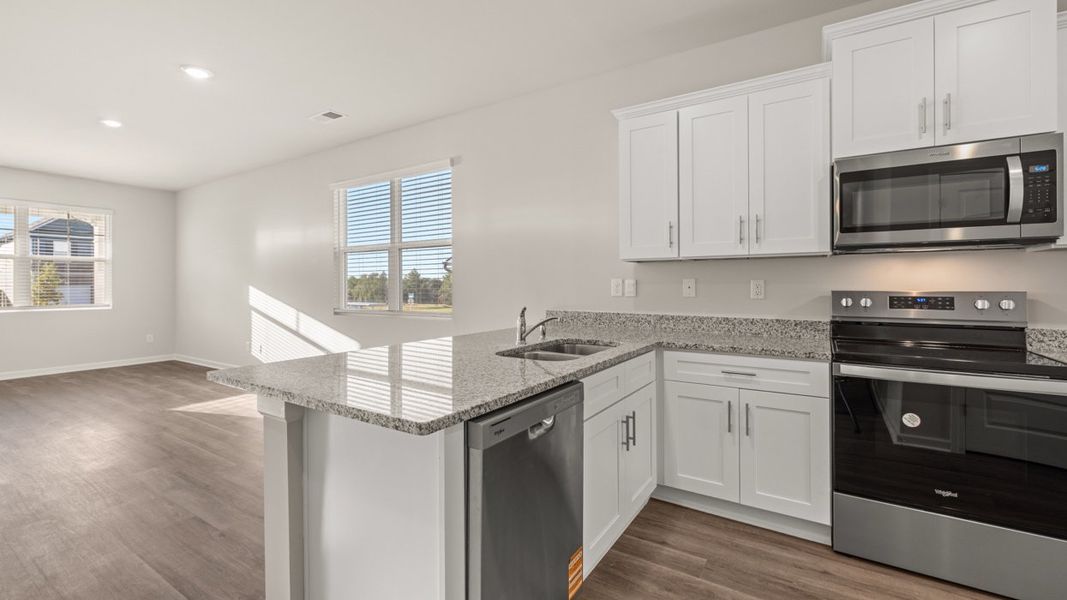 Furnished interior view inside a new home in Bellemeade Landing, Augusta (Image 6).