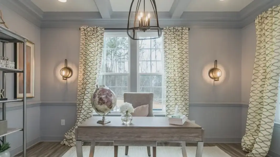 Representative furnished interior of a home built from the Devon by DRB Homes in McBride, Indian Trail (Image 4).