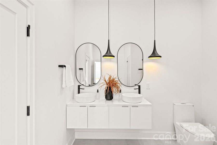 Furnished interior view inside a new home in , Charlotte (Image 33).