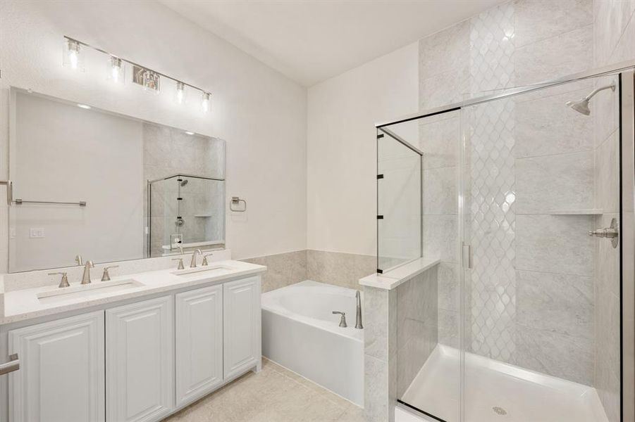 Furnished interior view inside a new home in Hampton Park, Glenn Heights (Image 15). Furnished interior view inside a new home in Hampton Park, Glenn Heights (Image 15).