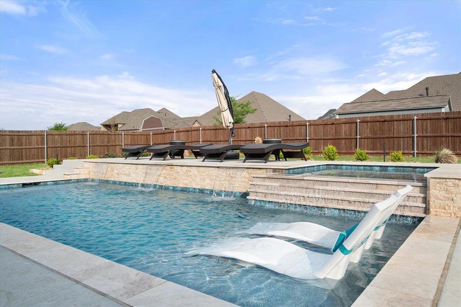 Your own private backyard oasis