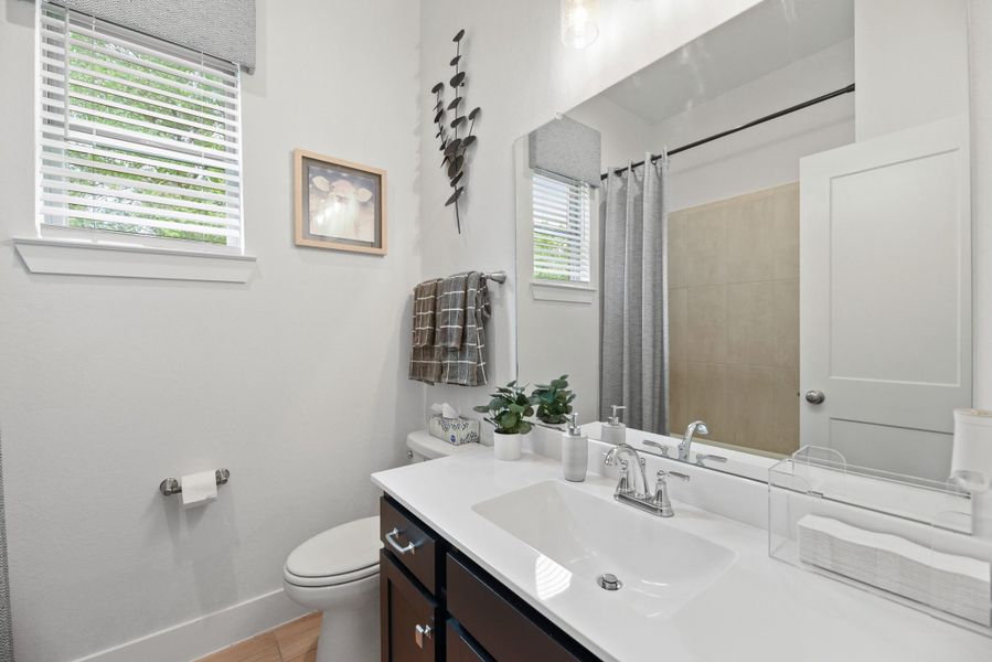 Furnished interior view inside a new home in Jordan Ranch, Fulshear (Image 11). Furnished interior view inside a new home in Jordan Ranch, Fulshear (Image 11).